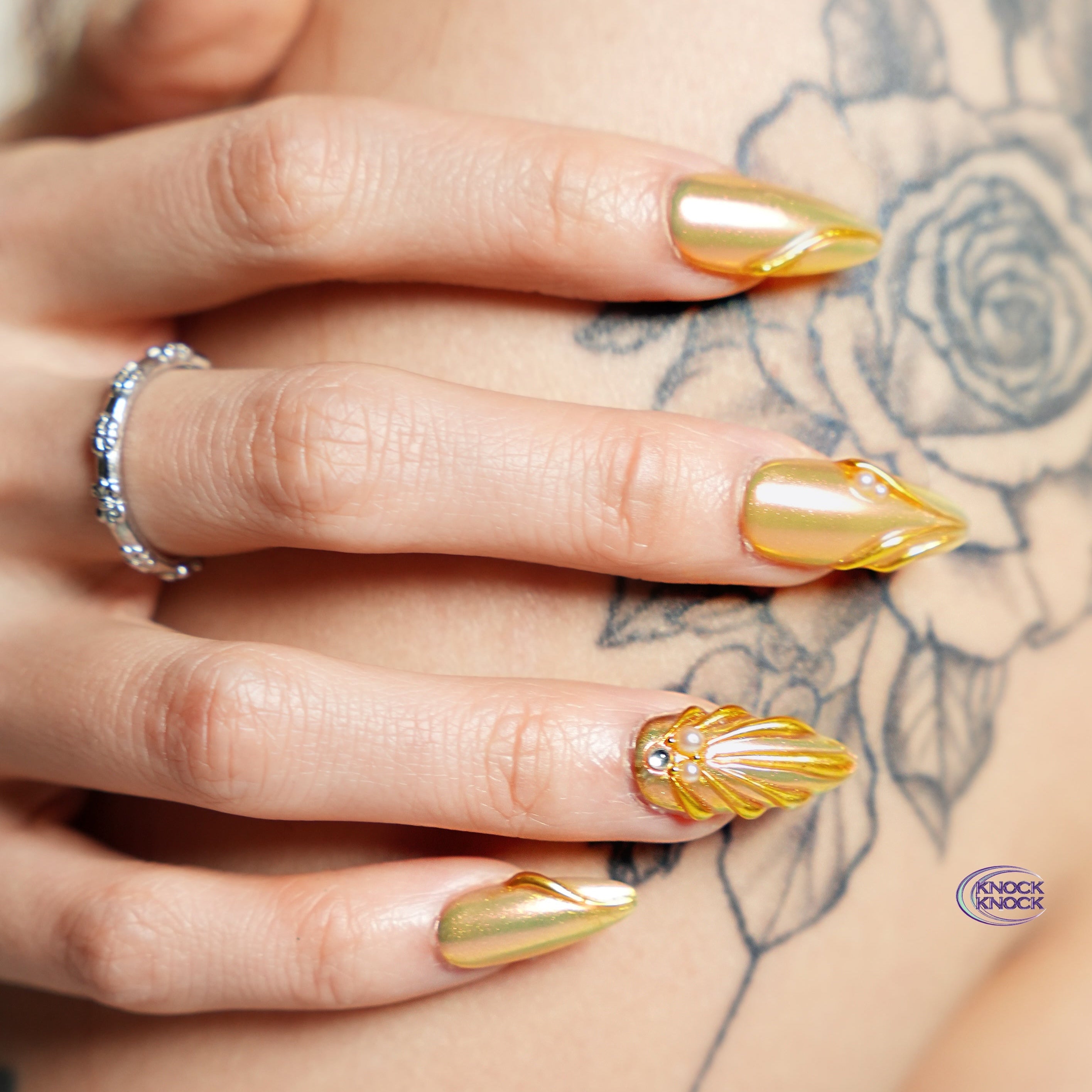 Gold Glam Nude