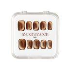 Brown Cat Eye Square