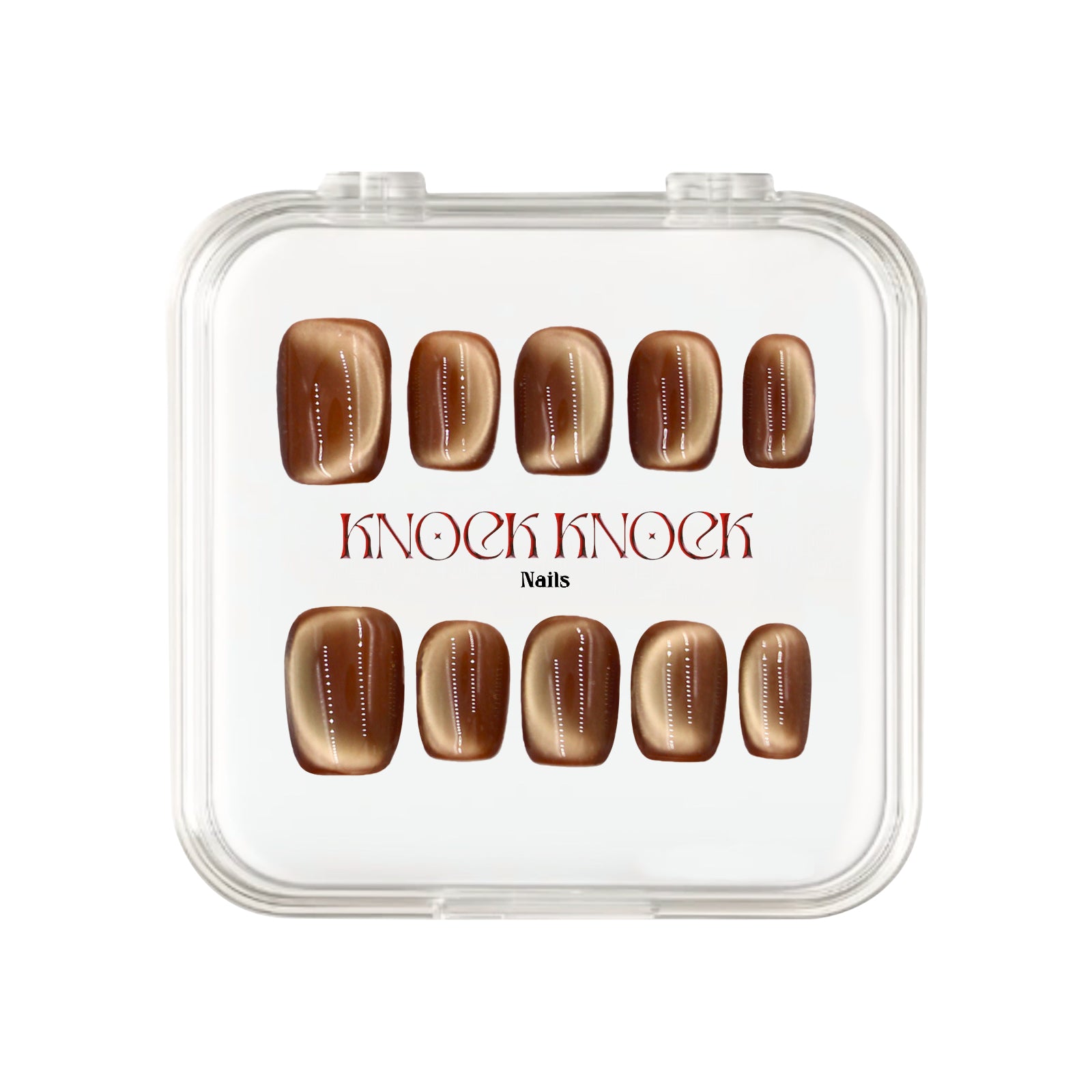 Brown Cat Eye Square