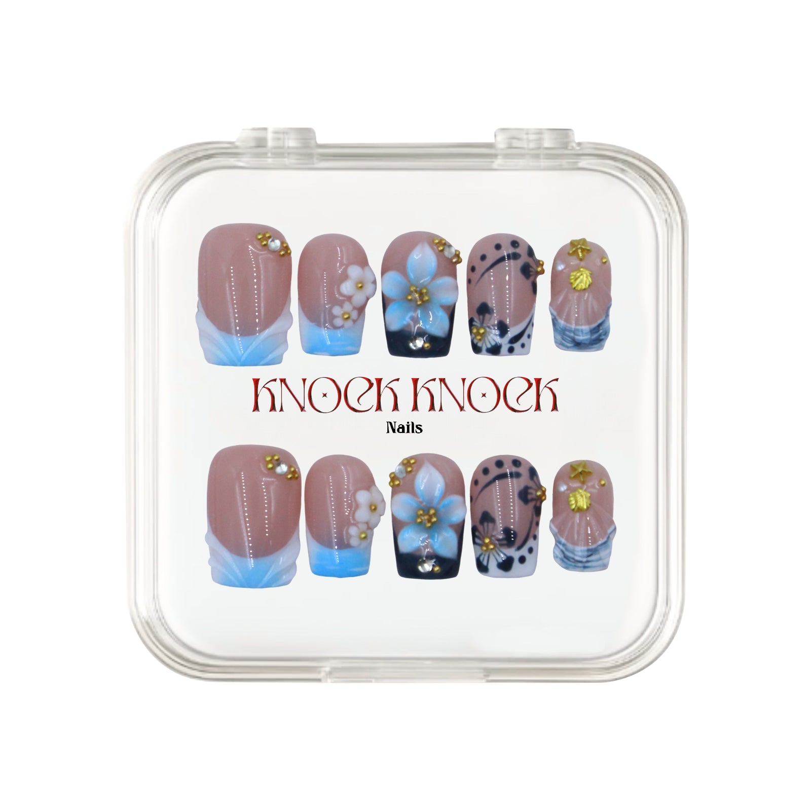 Peach Blue Tide