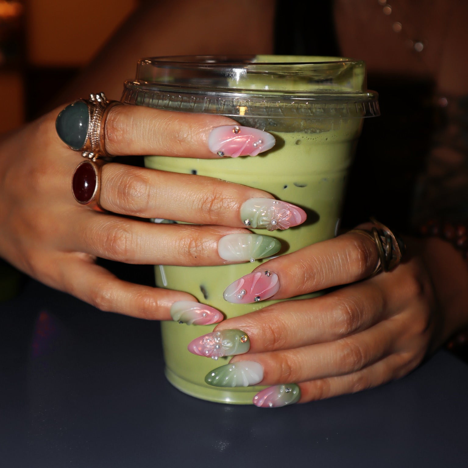 Peachy Matcha
