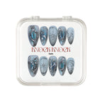 Fallen Star uñas press-on K-pop vista frontal