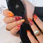 Autumn Fly uñas press-on detalle 3