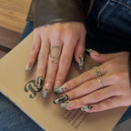 Jade Shadow uñas press-on detalle 3