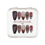 Sacred Rouge uñas press-on vista principal
