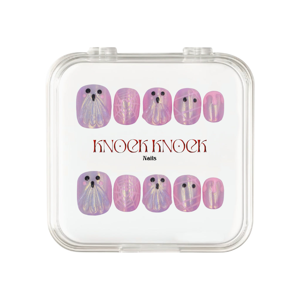 Ghostly Glow uñas press-on vista principal
