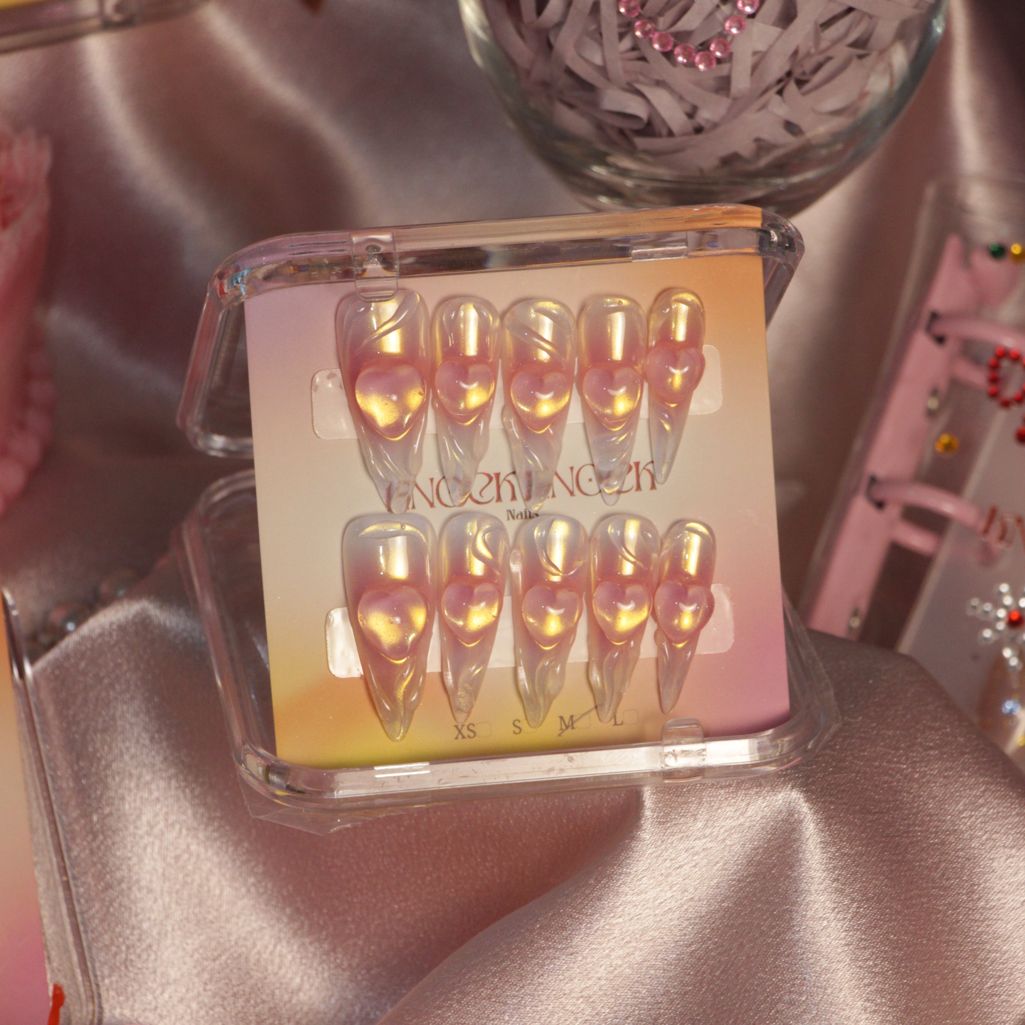 Corazón Dorado Líquido