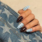 BLUE-BROWN POLDKA